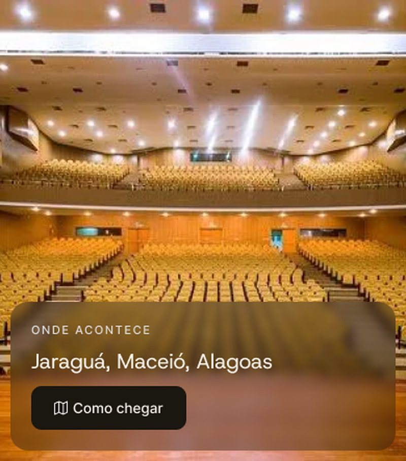 Plateia do Teatro Gustavo Leite